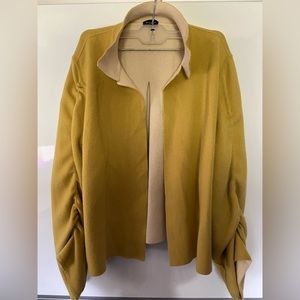 Akris cashmere open front cardigan